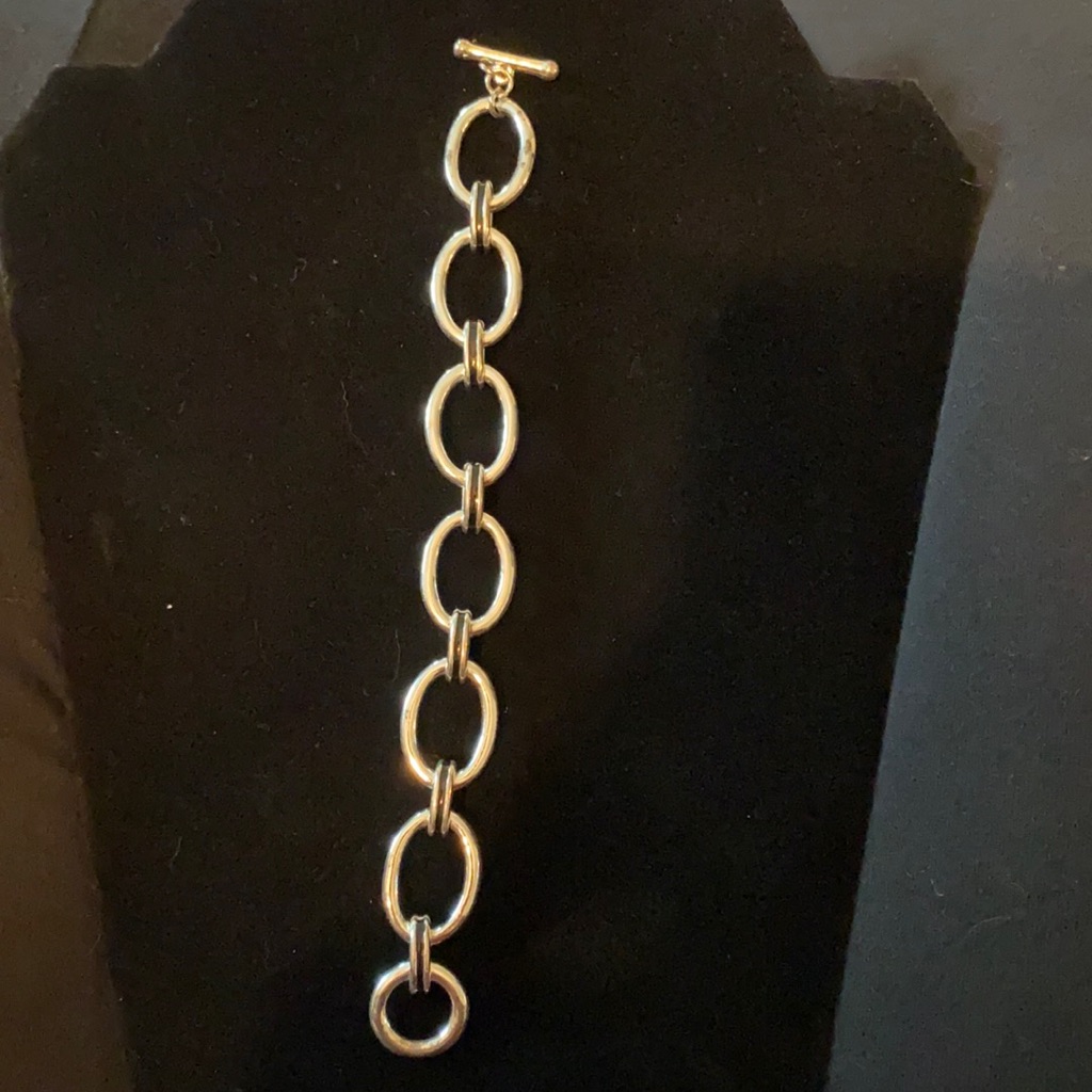 Chain Link Bracelet & Watch